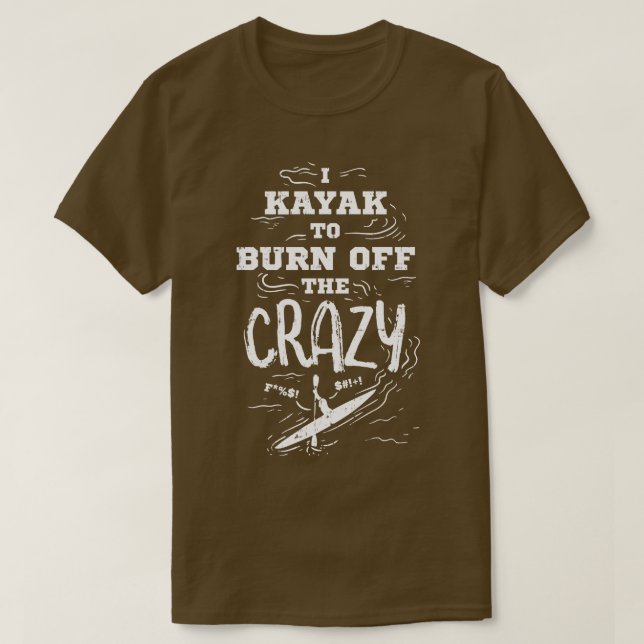 Camiseta Kayak Kayaking (Frente do Design)