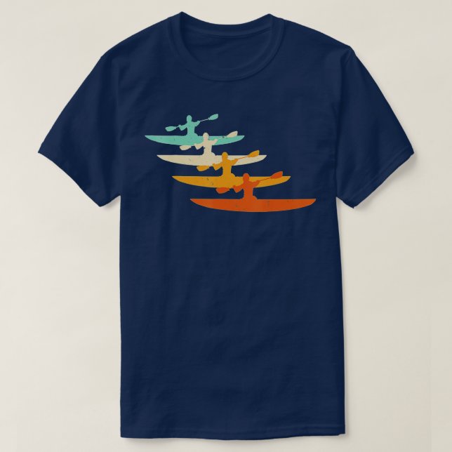 Camiseta Kayak Kayaking Canoagem Kayaker Canoagem Paddle Pa (Frente do Design)