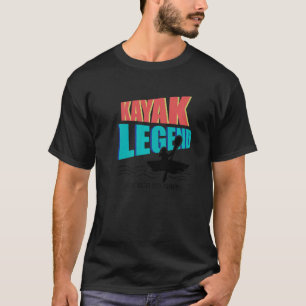 Camiseta Kayak Legend Kayaking Canoe Water Sports