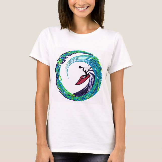 Camiseta kayak o ledbetter (Frente)