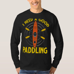 Camiseta Kayak Paddling Canoagem Esportiva ao Exterior Kaya