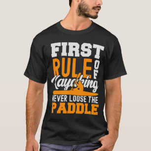 Camiseta Kayak para Homens Kayaking Canoe remando Mulheres
