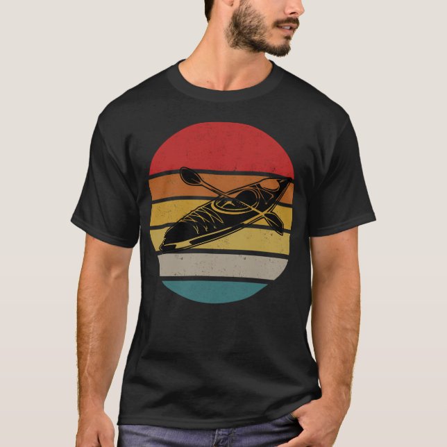 Camiseta Kayak Retro (Frente)