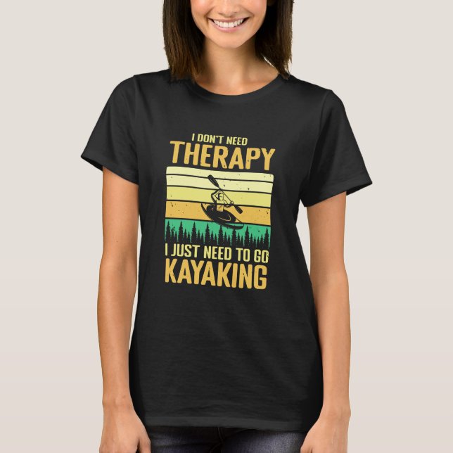 Camiseta Kayak therapy (Frente)