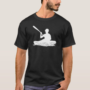 Camiseta Kayaker Canoagem Canoagem Paddle Paddling Kayaking