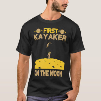 Camiseta Kayaker On The Moon