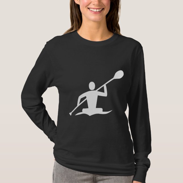 Camiseta Kayaking - Branco (Frente)