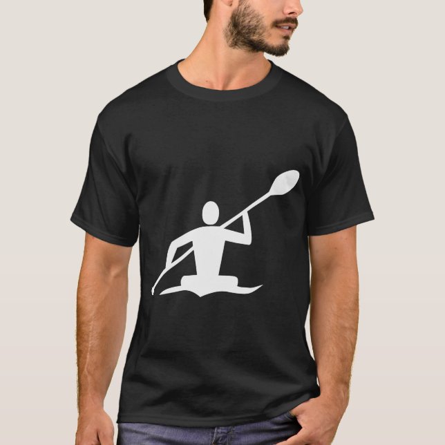 Camiseta Kayaking - Branco (Frente)