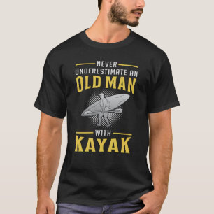 Camiseta Kayaking Canoe Paddle Canoagem Canoagem Engraçado 