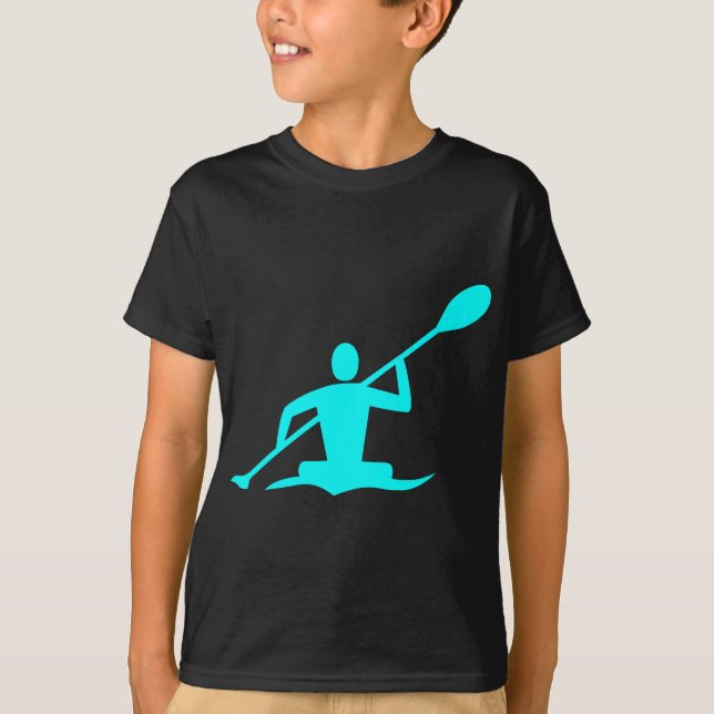 Camiseta Kayaking - Ciano (Frente)