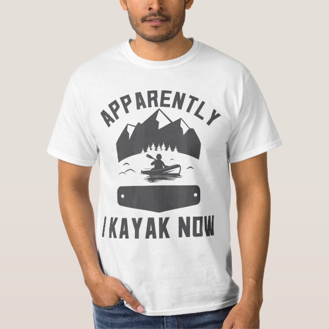 Camiseta Kayaking Gear New Kayaker Kayak Lover Kayaking For (Frente)