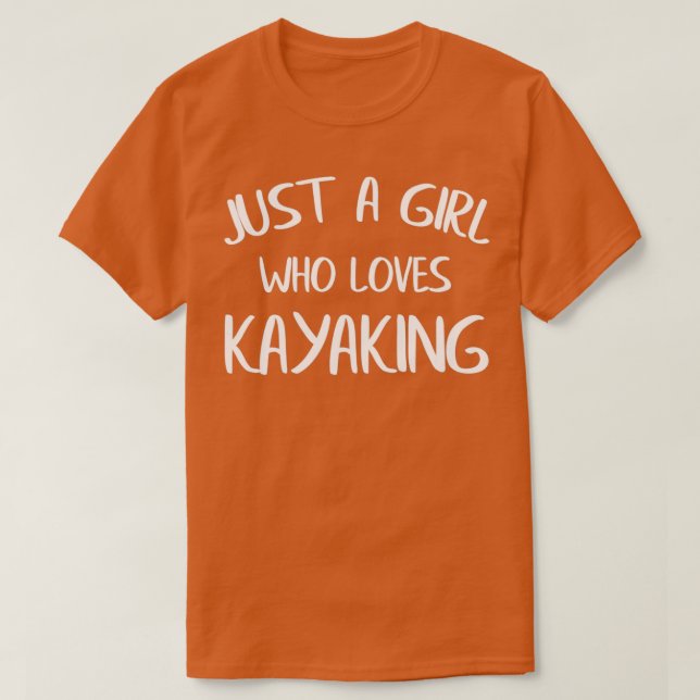 Camiseta Kayaking Kayak Gift (4) (Frente do Design)