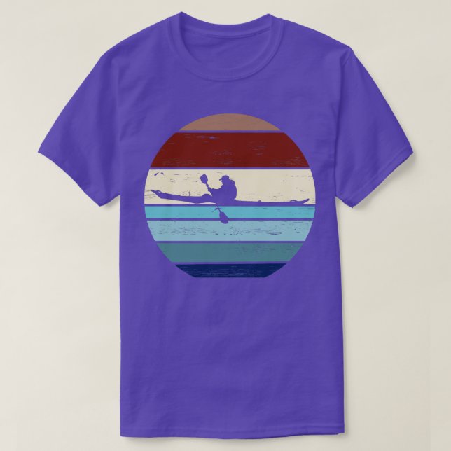 Camiseta Kayaking Kayak Yak Life Transando Canoagem (Frente do Design)