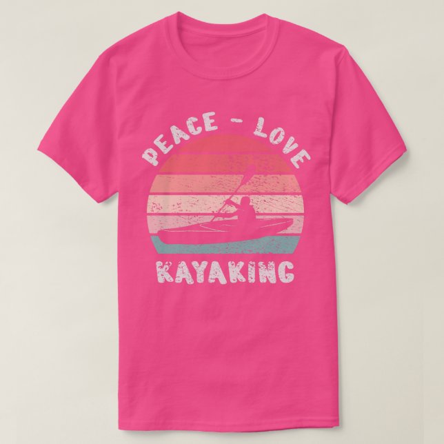 Camiseta Kayaking Kayaking (Frente do Design)