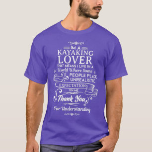 Camiseta Kayaking Lover Design Engraçado Para Presente 2