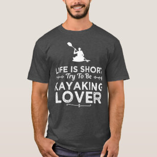 Camiseta Kayaking Lover Engraçado Design Para Presente (2)