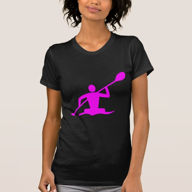 Camiseta Kayaking - Magenta (Frente)