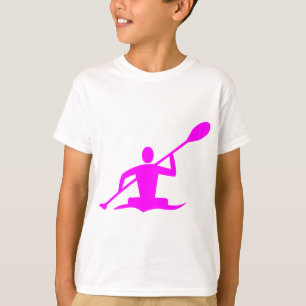 Camiseta Kayaking - magenta