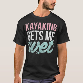 Camiseta Kayaking Me Deu Um Presente De Sobrinho Kayak Engr