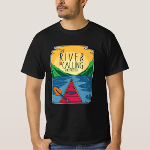 Camiseta Kayaking - O Rio Está Ligando E Eu Tenho Que Ir