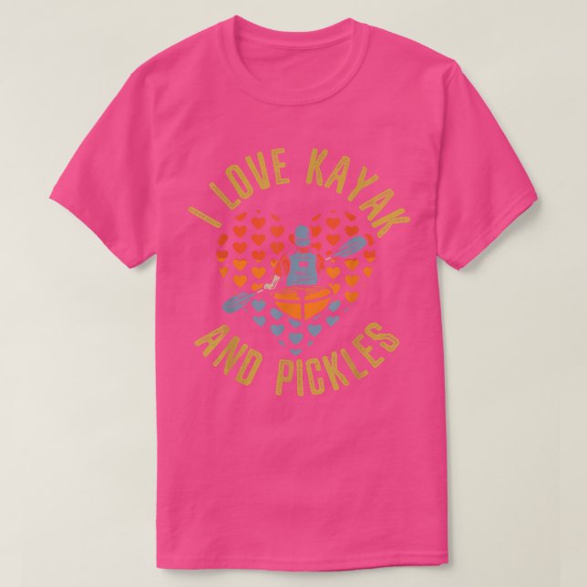Camiseta Kayaking Paddling Canoagem Retro Kayak (Frente do Design)