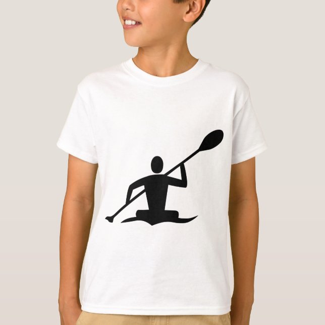 Camiseta Kayaking - Preto (Frente)