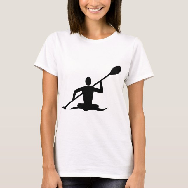 Camiseta Kayaking - Preto (Frente)