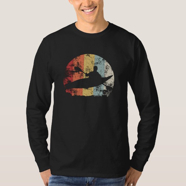 Camiseta Kayaking Retro (Frente)