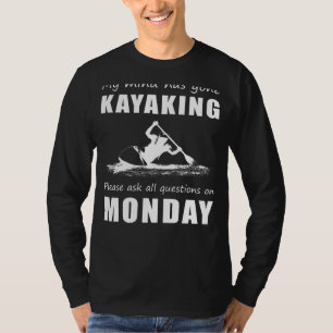 Camiseta Kayaking State of Mind Tee adiar perguntas para