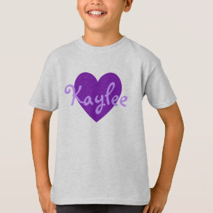 Camiseta Kaylee no roxo