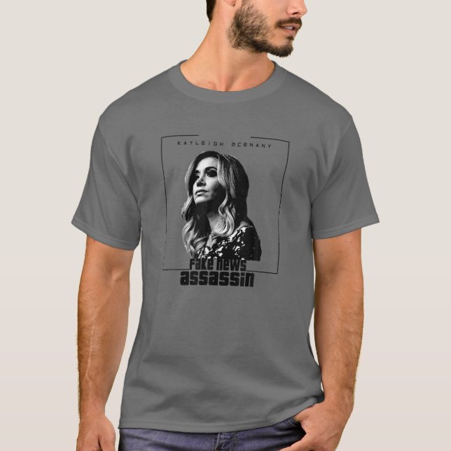 Camiseta Kayleigh McEnany Notícias Falsas Assassin (Frente)
