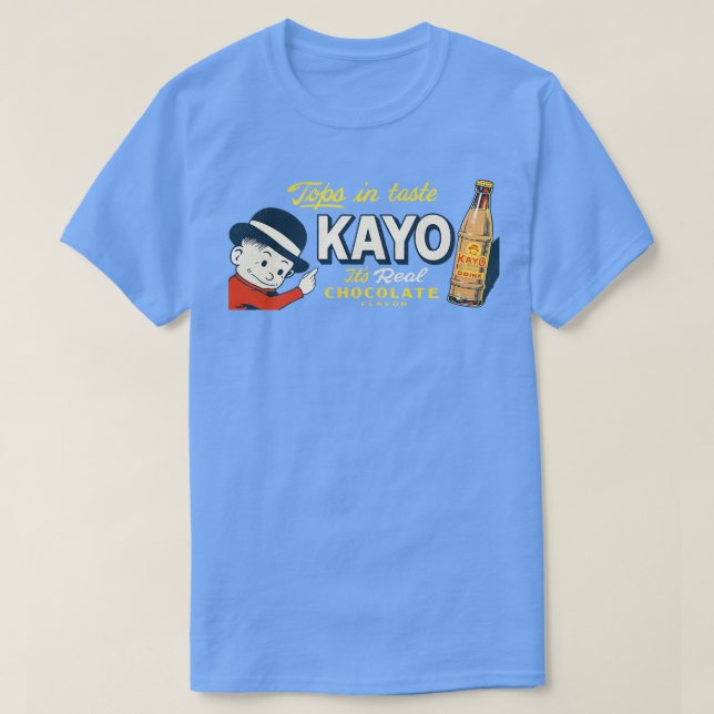 Camiseta KAYO Chocolate Bebida Aromatizada (Frente do Design)