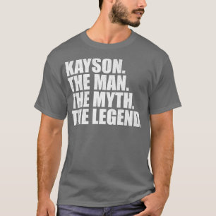 Camiseta Kayson Nome Kayson Nome dado Kayson