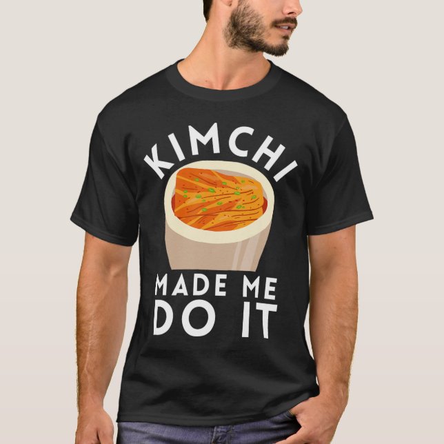 Camiseta Kbbq Churrasco coreano Kimchi Ramen (Frente)