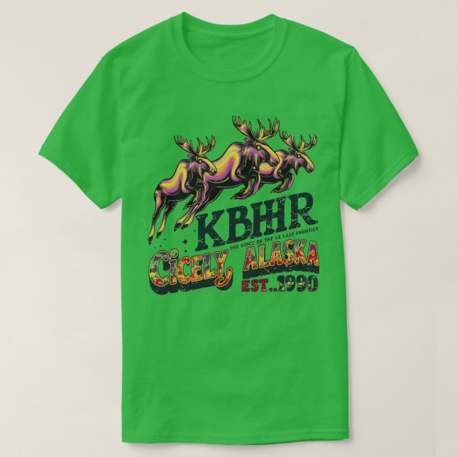 Camiseta KBHR Cicely Alaska TShirt 2 (Frente do Design)