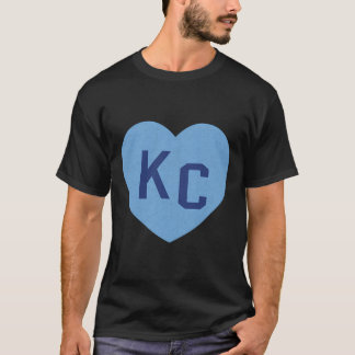 Camiseta Kc Royal Blue Powder Light Blue Cute Kansas City H