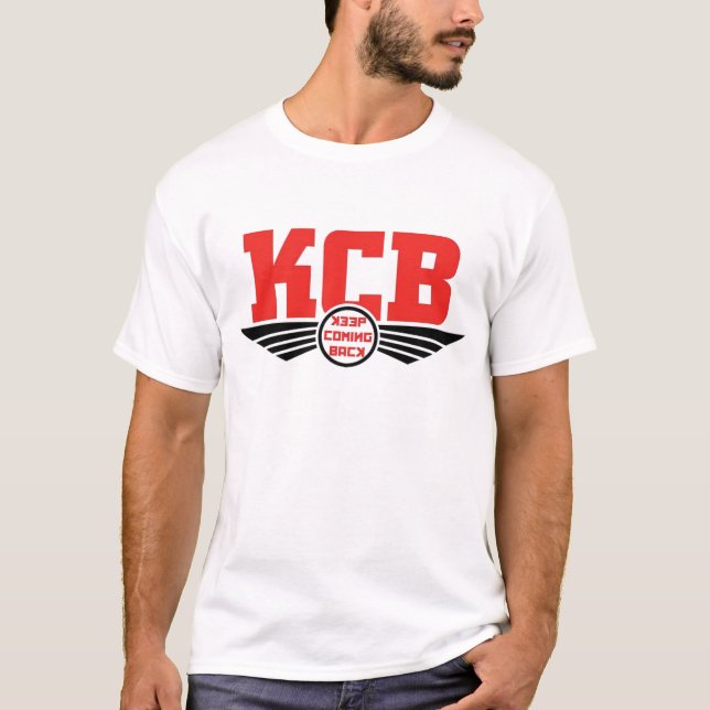 Camiseta KCB - Mantenha a mercadoria de volta da (Frente)