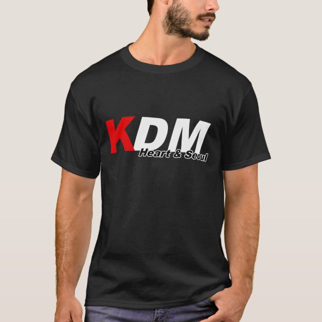 Camiseta KDM ouvem-se & a obscuridade de Seoul (Frente)