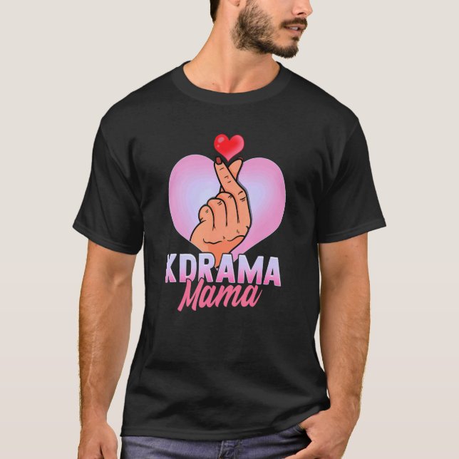 Camiseta Kdrama Mama K Drama Coreano Drama Mãe Mãe C (Frente)