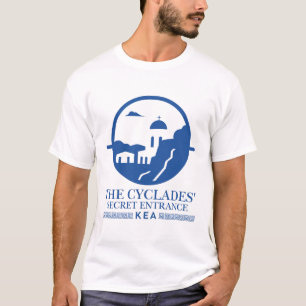 Camiseta Kea: a entrada secreta das Cíclades