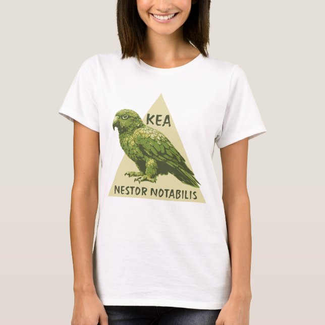 Camiseta Kea ave da Nova Zelândia (Frente)