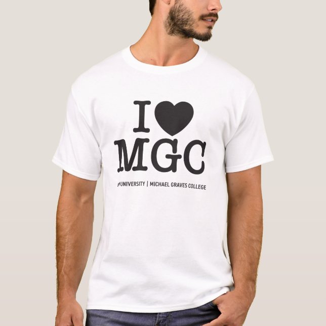 Camiseta Kean MGC Michael Graves College T-Shirt (Frente)