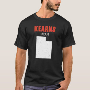 Camiseta Kearns Utah EUA State America Viagem Utahan