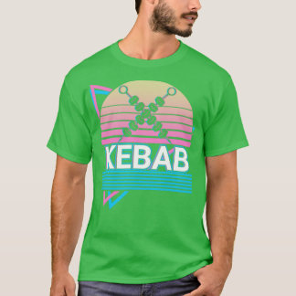 Camiseta Kebab Skewers Doner Kebab Kebap Retroceder
