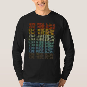 Camiseta Kebab Tahdig Bastani Comida Persa Irã Kebab
