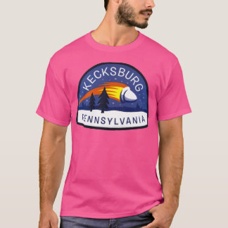 Camiseta Kecksburg Pensilvânia Viagem Funny