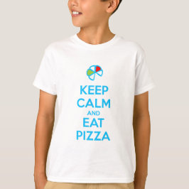 Camiseta Keep Calm and Eat Pizza 1