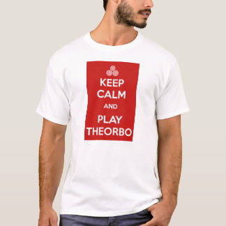 Camiseta Keep calm and play theorbo
