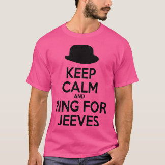 Camiseta Keep Calm and Ring for Jeeves