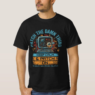 Camiseta Keep Calm & Patch On
